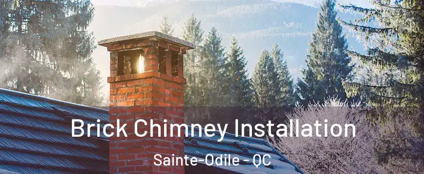  Brick Chimney Installation Sainte-Odile - QC
