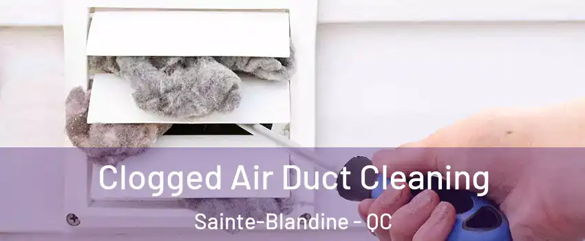  Clogged Air Duct Cleaning Sainte-Blandine - QC