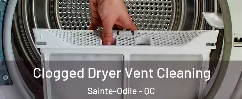  Clogged Dryer Vent Cleaning Sainte-Odile - QC