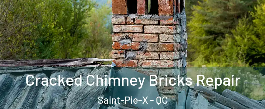  Cracked Chimney Bricks Repair Saint-Pie-X - QC