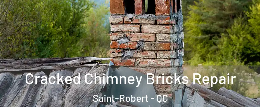  Cracked Chimney Bricks Repair Saint-Robert - QC