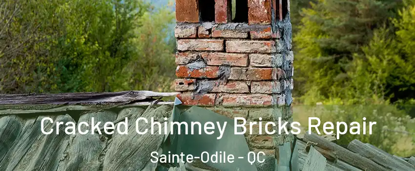  Cracked Chimney Bricks Repair Sainte-Odile - QC