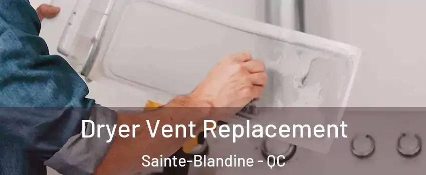  Dryer Vent Replacement Sainte-Blandine - QC