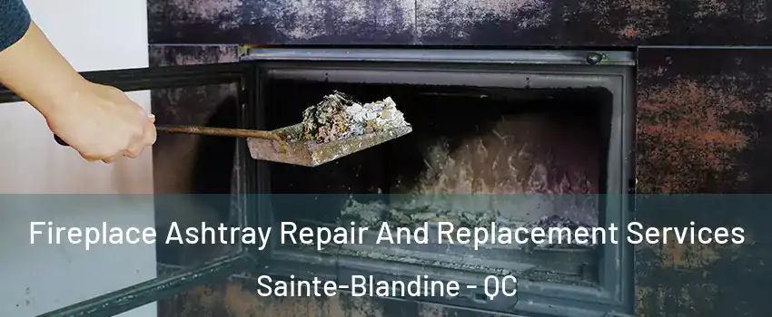 Fireplace Ashtray Repair And Replacement Services Sainte-Blandine - QC