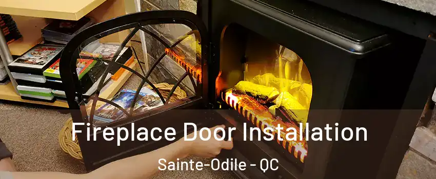  Fireplace Door Installation Sainte-Odile - QC