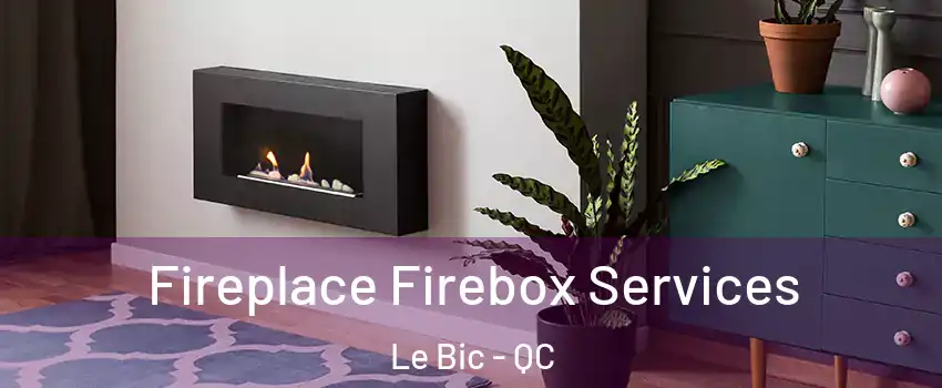  Fireplace Firebox Services Le Bic - QC