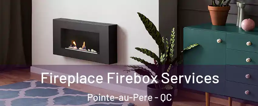  Fireplace Firebox Services Pointe-au-Pere - QC