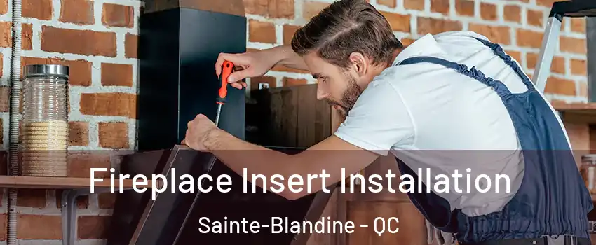  Fireplace Insert Installation Sainte-Blandine - QC