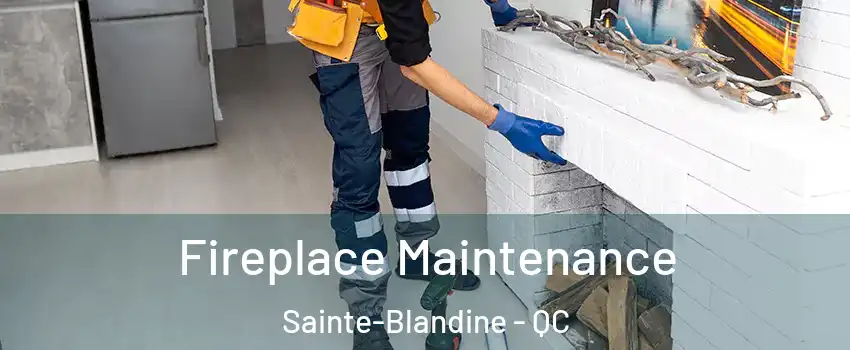  Fireplace Maintenance Sainte-Blandine - QC