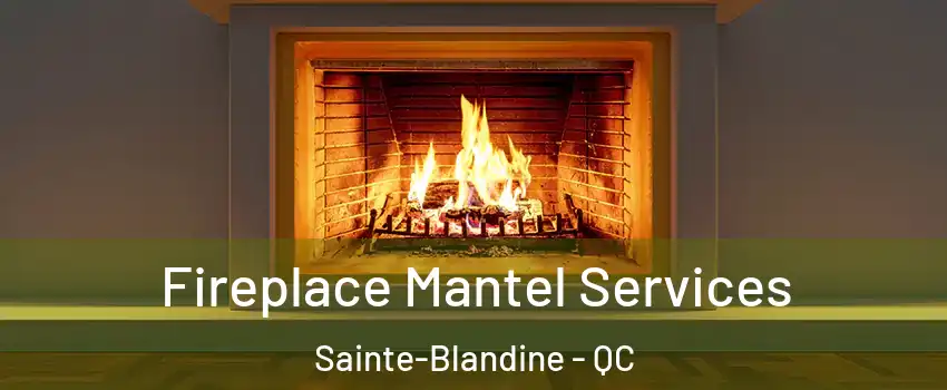  Fireplace Mantel Services Sainte-Blandine - QC