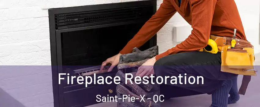  Fireplace Restoration Saint-Pie-X - QC