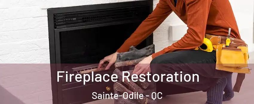  Fireplace Restoration Sainte-Odile - QC