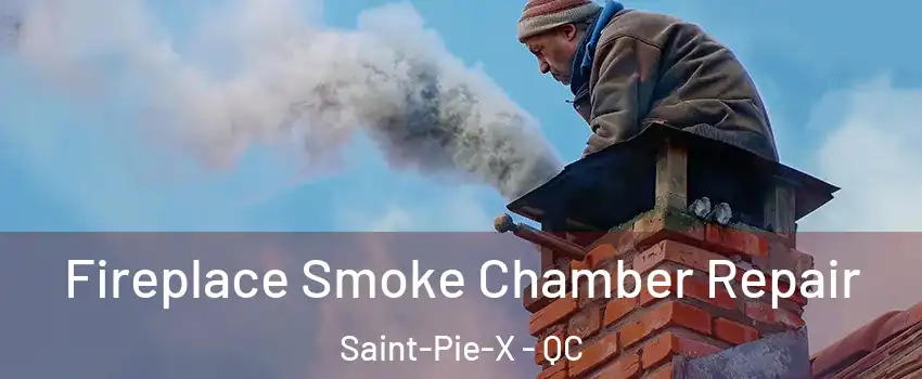  Fireplace Smoke Chamber Repair Saint-Pie-X - QC