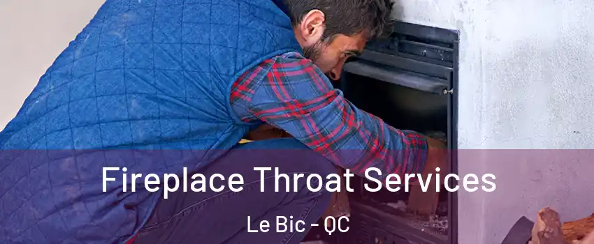  Fireplace Throat Services Le Bic - QC