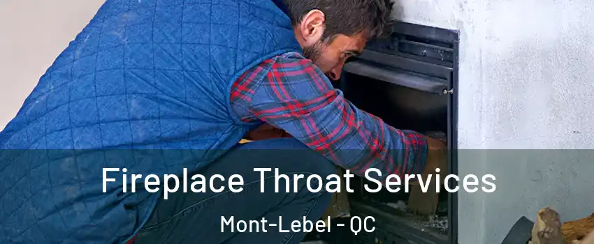  Fireplace Throat Services Mont-Lebel - QC