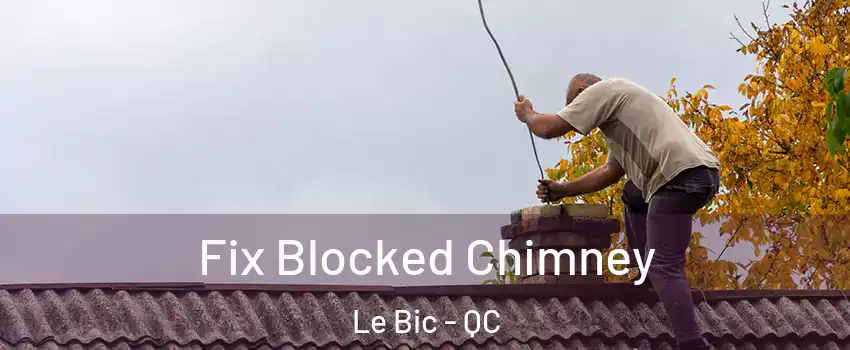  Fix Blocked Chimney Le Bic - QC