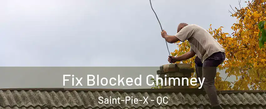  Fix Blocked Chimney Saint-Pie-X - QC