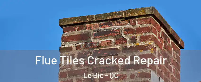  Flue Tiles Cracked Repair Le Bic - QC