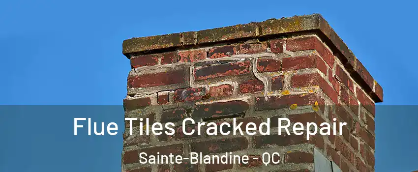  Flue Tiles Cracked Repair Sainte-Blandine - QC