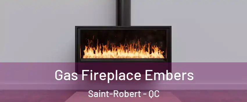  Gas Fireplace Embers Saint-Robert - QC