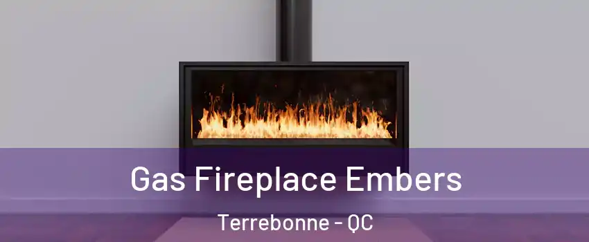  Gas Fireplace Embers Terrebonne - QC