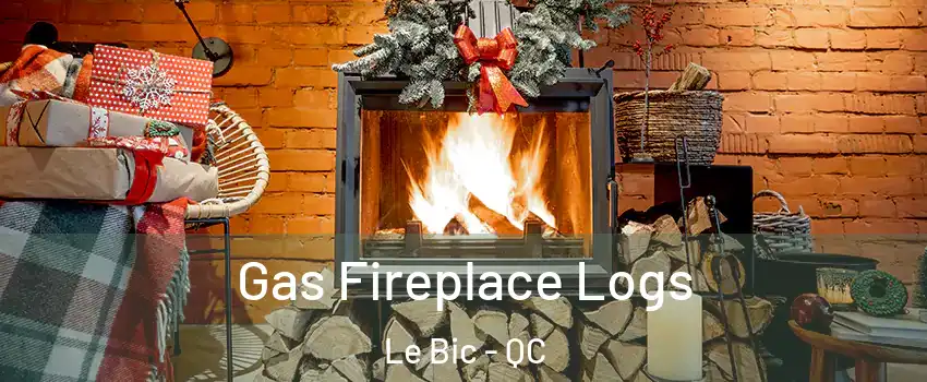  Gas Fireplace Logs Le Bic - QC