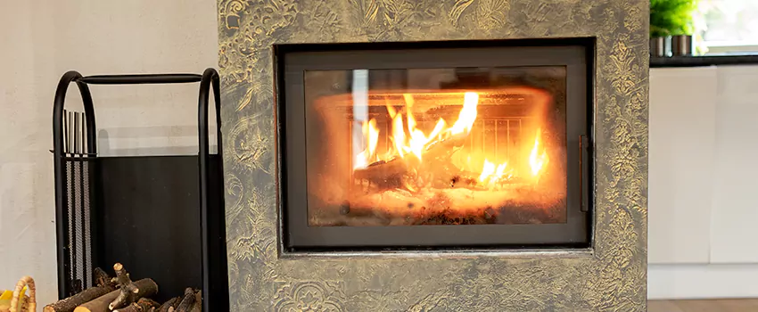 Decorative Electric Fireplace Installation in Rimouski, QC