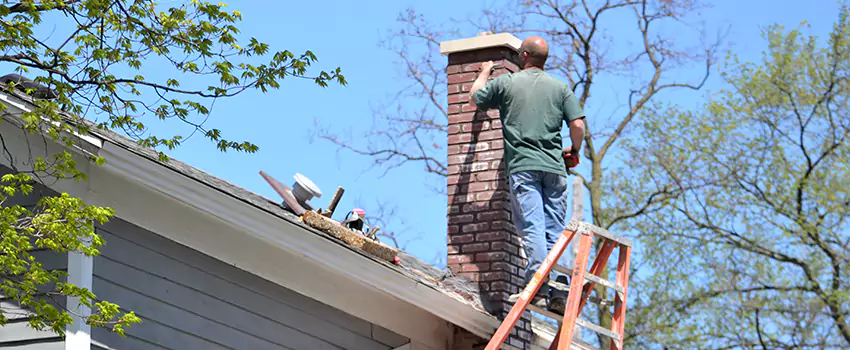 Chimney Crown Repair in Sainte-Odile, Quebec
