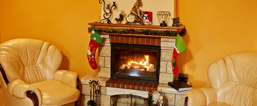 Fireplace Hearth Ideas in Rimouski, Quebec
