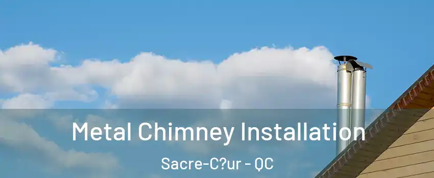  Metal Chimney Installation Sacre-C?ur - QC