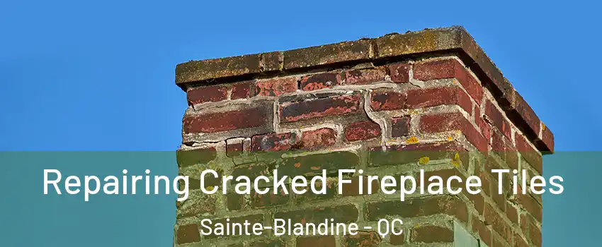  Repairing Cracked Fireplace Tiles Sainte-Blandine - QC