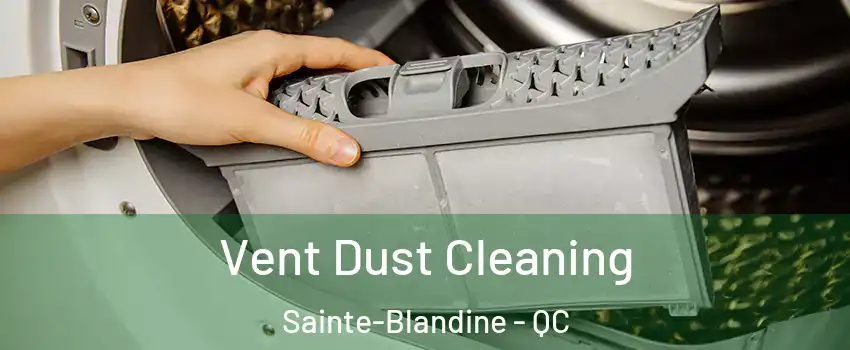  Vent Dust Cleaning Sainte-Blandine - QC
