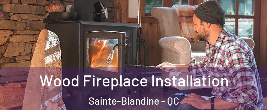  Wood Fireplace Installation Sainte-Blandine - QC